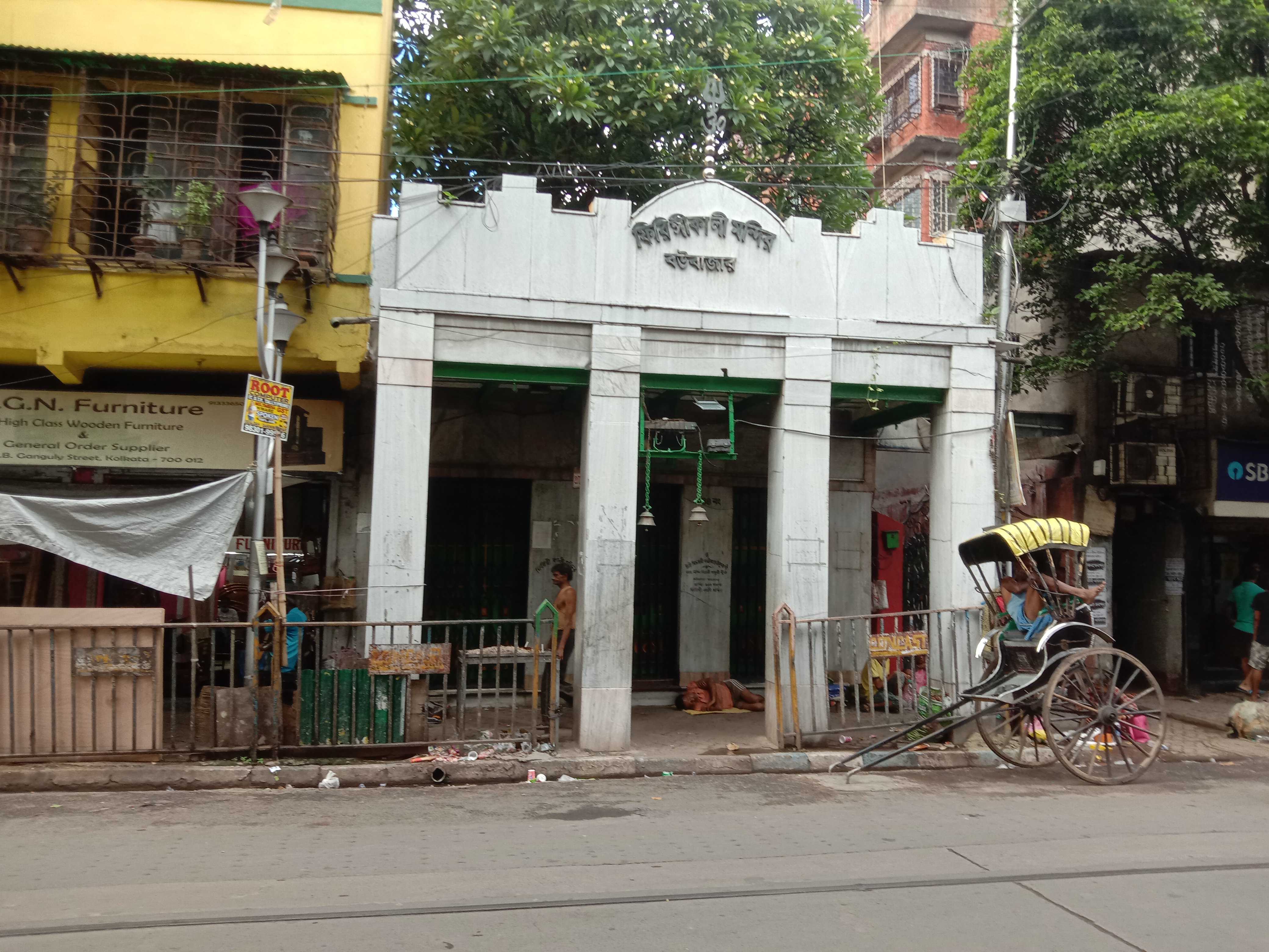 Firinghi Kalibari in Bowbazar, Kolkata.